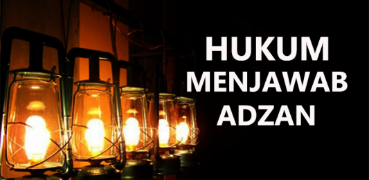 hukum menjawab adzan